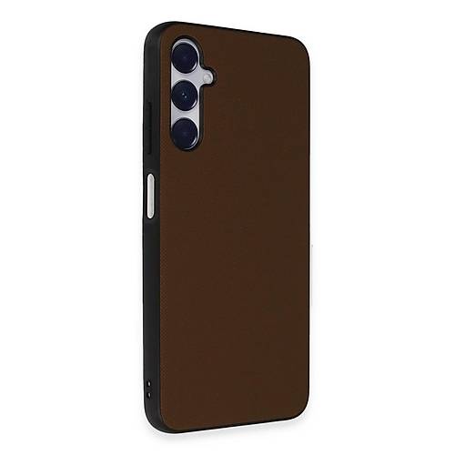 Galaxy A05S K�l�f Taft Kapak - Kahverengi
