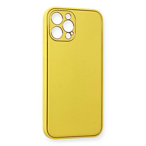 iPhone 12 Pro K�l�f Coco Deri Silikon Kapak - Sar�