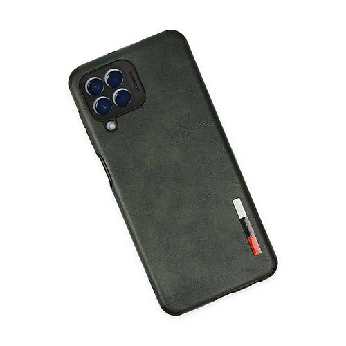 Galaxy M33 K�l�f Loop Deri Silikon - Ye�il