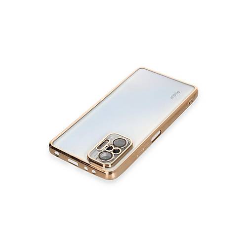 Redmi Note 10 Pro K�l�f Razer Lensli Silikon - Gold