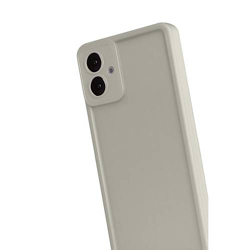Galaxy A07 4G Viera Silikon - Krem