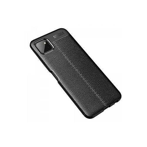 Galaxy A22 K�l�f Auto Focus Kapak - Siyah