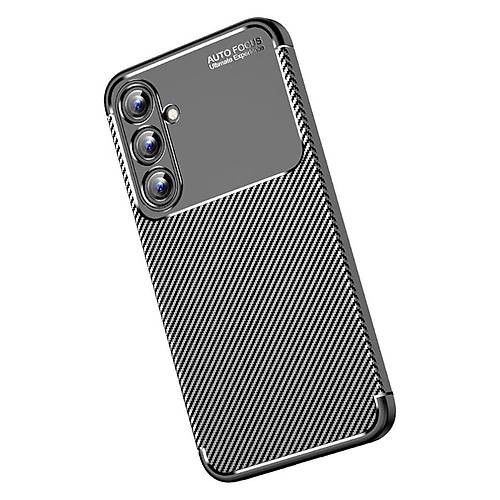 Galaxy A15 4G K�l�f Auto Focus Karbon Kapak - Siyah
