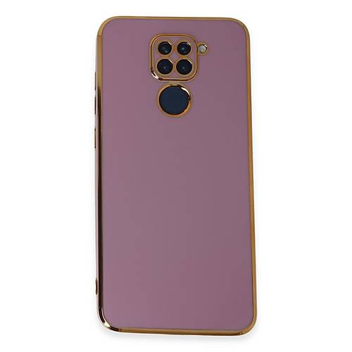 Redmi Note 9 K�l�f Volet Silikon - Mor