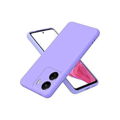 Redmi 13C K�l�f First Silikon - Lila
