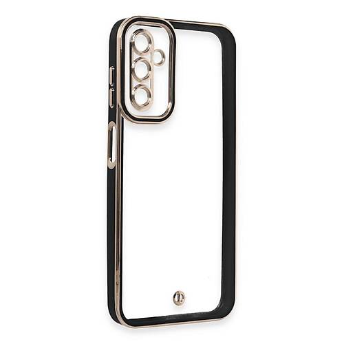 Galaxy A14 4G K�l�f Liva Lens Silikon - Siyah