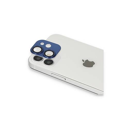 iPhone 11 Pers Al�minyum Kamera Lens - Lacivert