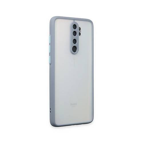 Redmi Note 8 Pro K�l�f Montreal Silikon Kapak - Gri