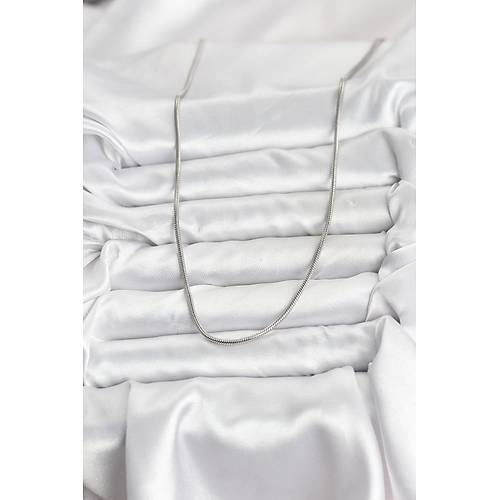 316L �elik Zincir G�m�� Renk 60 cm Y�lan Zincir Kad�n Kolye