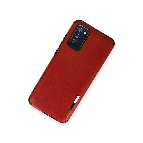 Galaxy A03S K�l�f Loop Deri Silikon - K�rm�z�