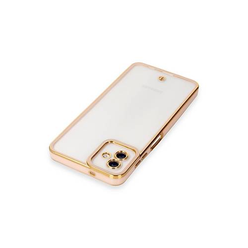 Galaxy A04 K�l�f Liva Lens Silikon - Rose