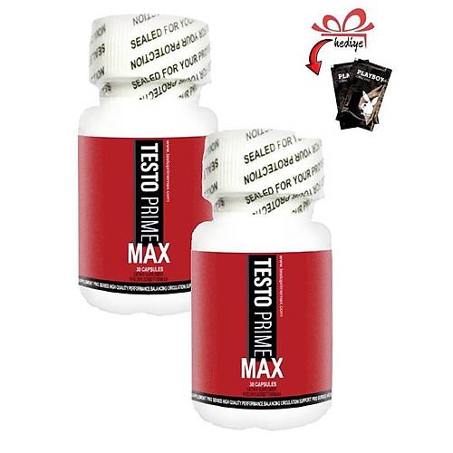 Testo Prime Max Erkeklere �zel Her an Maksimum Limit 30�lu x 2 adet