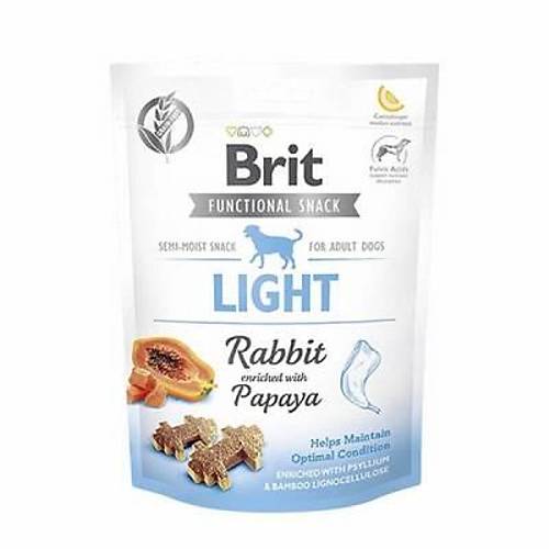 Brit Light Kilo Kontrol� Sa�layan Tav�anl� ve Papayal� K�pek �d�l� 150 Gr