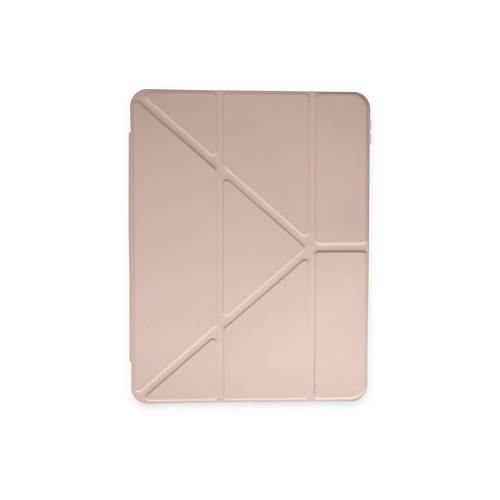 iPad 9.7 (2018) K�l�f Kalemlikli Mars Tablet K�l�f� - Rose Gold