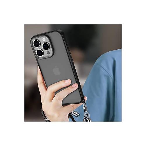 iPhone 16 Pro K�l�f Elegant Kapak - Lacivert