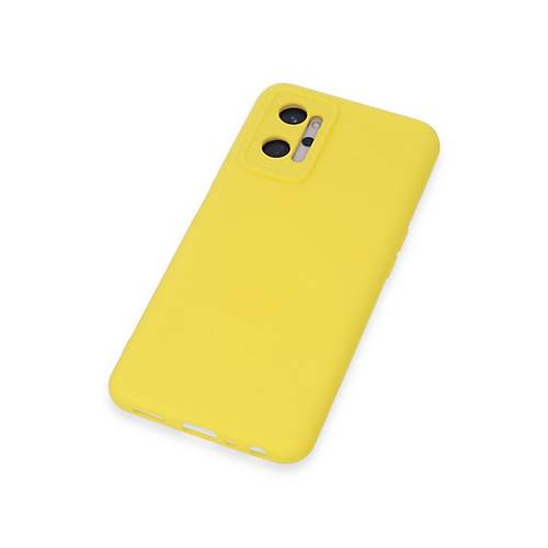 Realme 9i 4G K�l�f Nano i�i Kadife Silikon - Sar�