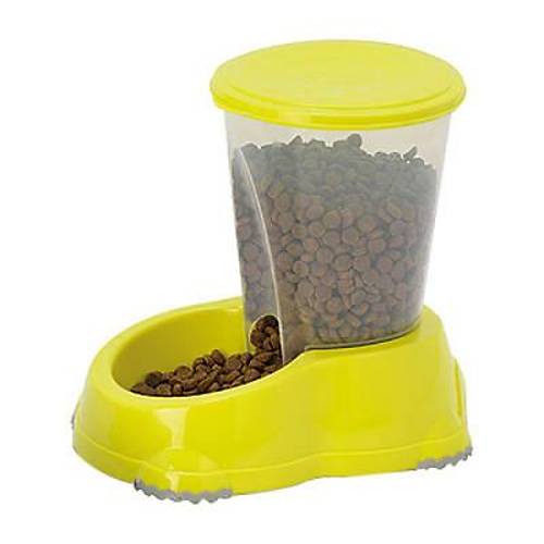 Smart Hazneli Kedi ve K�pek Mama Kab� Sar� 1,5 Lt