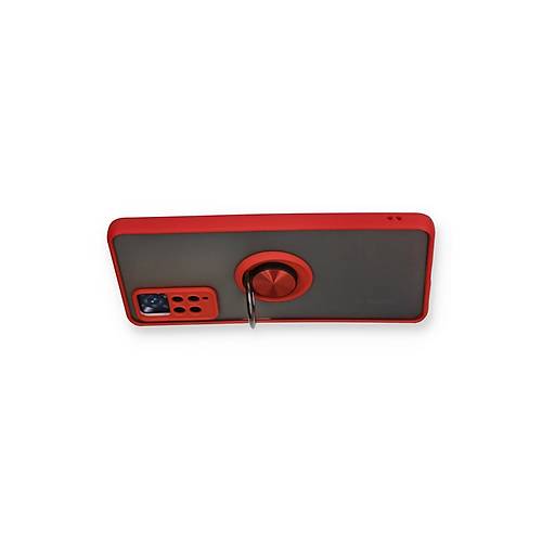 Redmi Note 11 Pro K�l�f Montreal Y�z�kl� Silikon Kapak - K�rm�z�