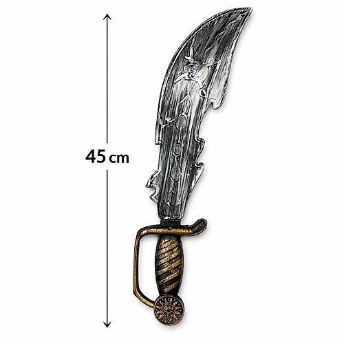 Eskitme Detayl� Plastik Korsan K�l�c� 45 cm