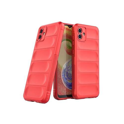 Galaxy A05 K�l�f Optimum Silikon - K�rm�z�