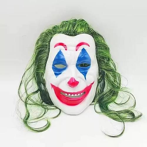 Joaquin Phoenix Joker Maskesi Ye�il Sa�l�