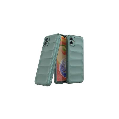 Galaxy A06 K�l�f Optimum Silikon - Koyu Ye�il