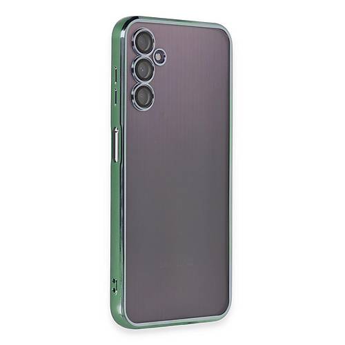 Galaxy A14 4G K�l�f Razer Lensli Silikon - Ye�il