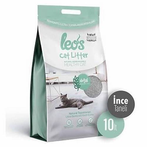 Cat Litter Do�al Bentonit �nce Taneli Kedi Kumu 2x10 Lt
