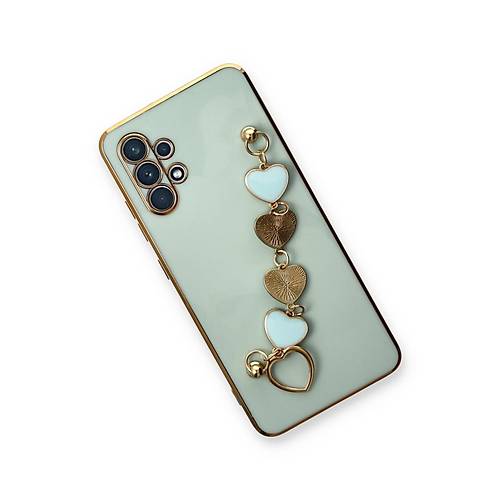 Galaxy A32 K�l�f Esila Silikon - Su Ye�ili