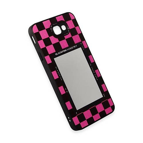 Galaxy J7 Prime K�l�f Mirror Desenli Kapak - Mirror - 8