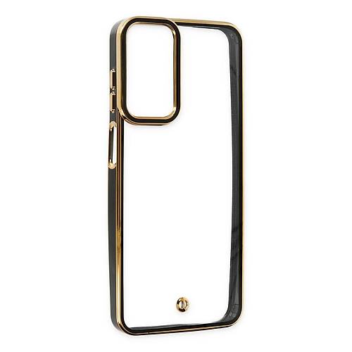 Galaxy M23 K�l�f Liva Lens Silikon - Siyah