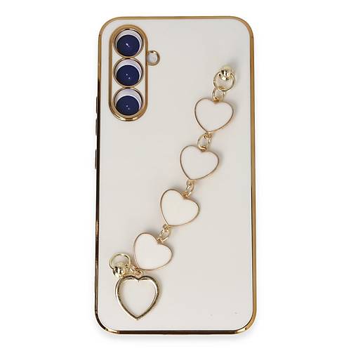 Galaxy A54 5G K�l�f Esila Silikon - Beyaz