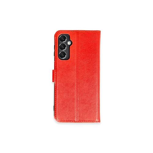 Galaxy M34 5G K�l�f Trend S Plus Kapakl� K�l�f - K�rm�z�