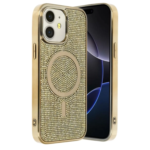 iPhone 11 Helen Magsafe Kapak - Gold