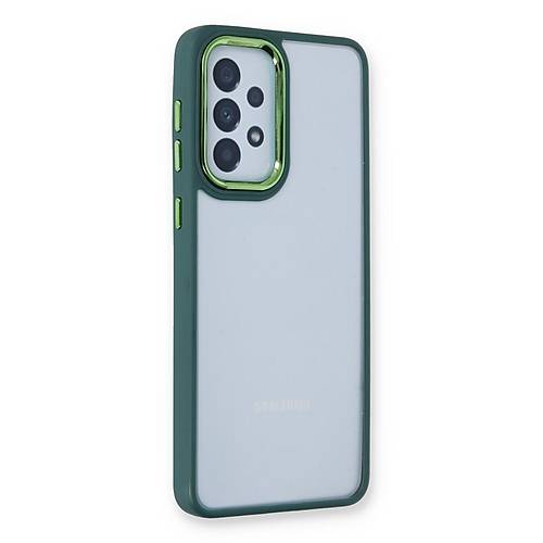 Galaxy A73 5G K�l�f Dora Kapak - Haki Ye�il