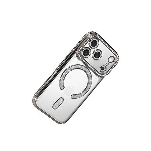 iPhone 17 Pro Max Joke Simli Magneticsafe K�l�f - G�m��