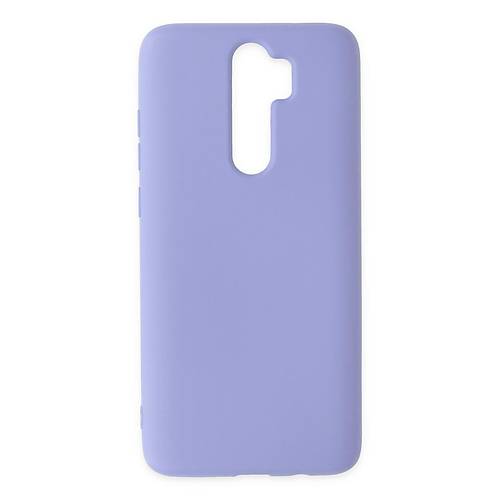 Redmi Note 8 Pro K�l�f Nano i�i Kadife Silikon - Lila