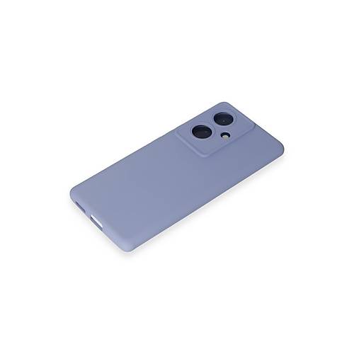 V29 Lite K�l�f Nano i�i Kadife Silikon - Lila