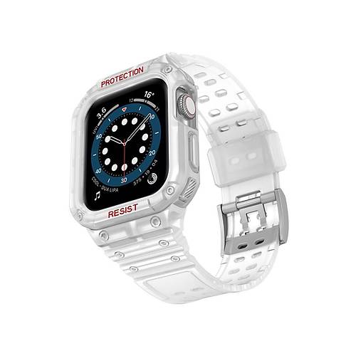 Watch 42mm KR401 Silikon Kordon - �effaf