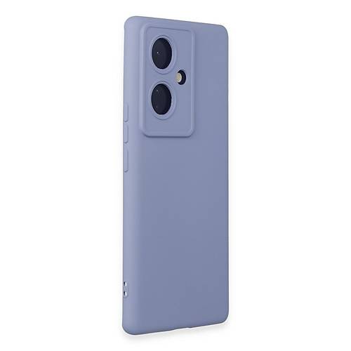 V29 Lite K�l�f Nano i�i Kadife Silikon - Lila