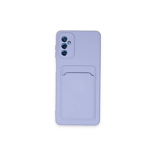 Galaxy A14 4G K�l�f Kelvin Kartvizitli Silikon - Lila