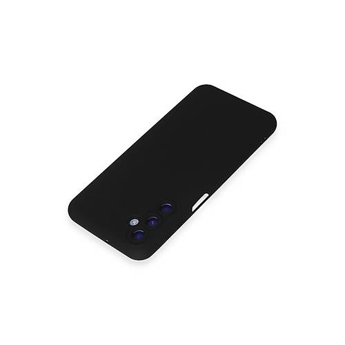 Galaxy M34 5G K�l�f Nano i�i Kadife Silikon - Siyah