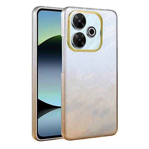 Redmi 13 4G Glossy Kapak - ��l Titanyum