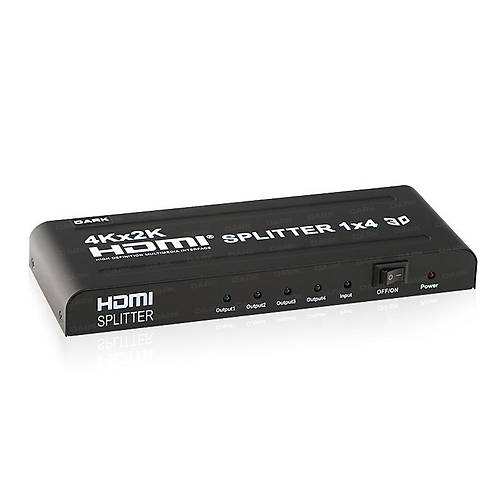 DARK DK-HD-SP4X1 1 G�R�� 4 �IKI�LI 4K HDMI �OKLAYICI SPLITTER