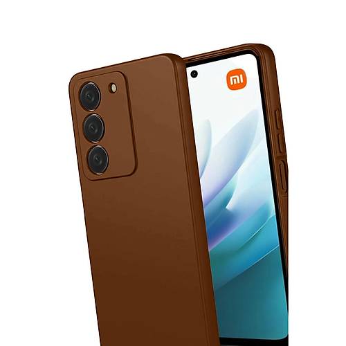 Redmi 15 4G First Silikon - Kahverengi