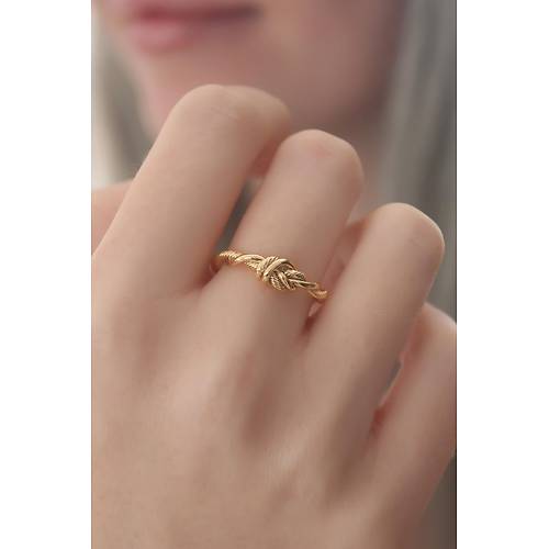 Gold Renk Halat D���m Model Kad�n Y�z�k