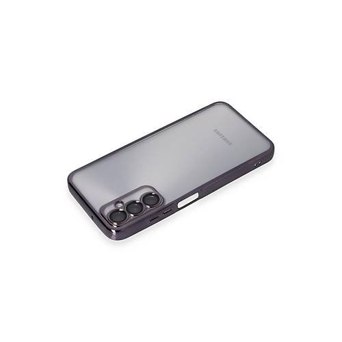 Galaxy A05S K�l�f Razer Lensli Silikon - Mor