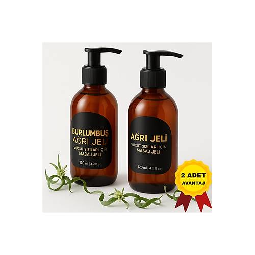 Burlumbu� Otu V�cut Masaj Jeli 120 ml 2'li Set