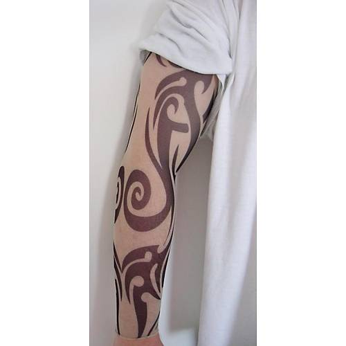 Giyilebilir Kol D�vmesi �orap D�vme 3D Bask�l� Kol Bacak D�vme 2 Adet Model 6