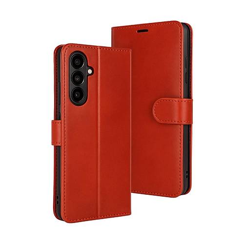 Galaxy S25 FE Trend S Plus Kapakl� K�l�f - K�rm�z�